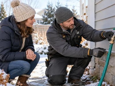 Outdoor Tap Winter Check: Hose, Valve, and Drainage