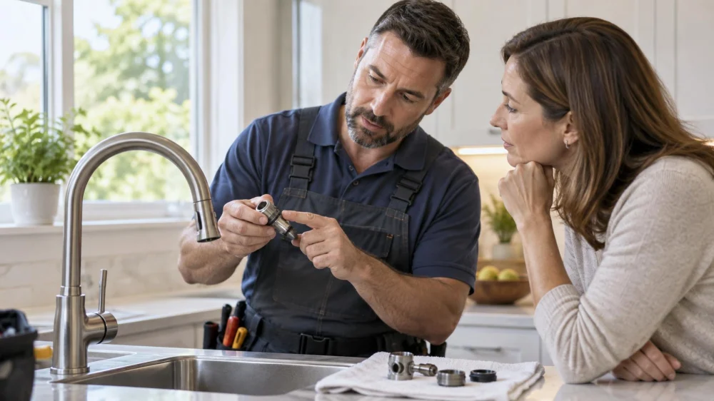 Kitchen Faucet Leak: Source, Shutoff, and Repair Questions