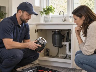 Garbage Disposal Jam: Power, Safe Checks, and Plumber Call
