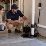 Basement Drain Backup Plan: Alarm, Water, Route, and Call