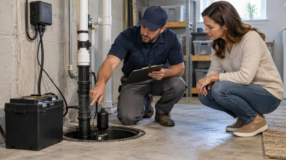 Sump Pump Test Plan: Power, Float, Discharge, and Backup