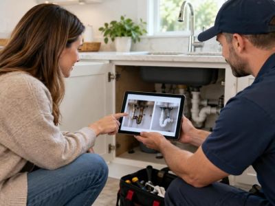 Plumbing Before-and-After Photos: Checks Before the Next Step