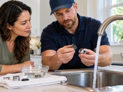 Sink Aerator Cleaning: Parts, Scale, and Flow Test