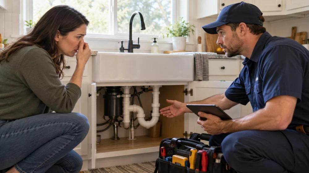 Plumbing Vent Odour Concern: Timing, Drains, and Call