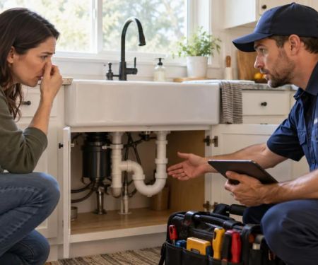 Plumbing Vent Odour Concern: Timing, Drains, and Call